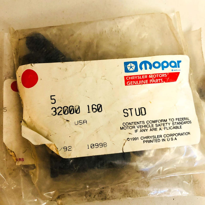 Mopar 32000160 Wheel Stud Rear OEM NOS 1988 Dodge Monaco Loose 2