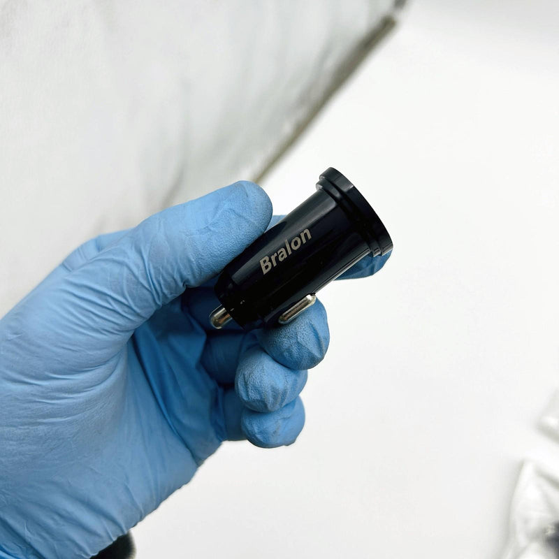 Bralon JHLDK28C-2P Mini 2 USB Car Charger Smart 5V-4.8A(Max) Lot of 12 Total