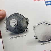 Honeywell 14110397 Particulate Respirator SAF-T-FIT Plus N1125OV MED/LRG 10pcs 5