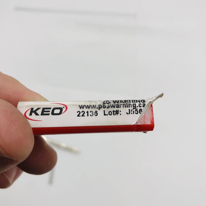 KEO Cutters 55802 Countersink Solid Carbide 1/8 x 90 Degrees 6 Flutes 1-1/2 OAL 4