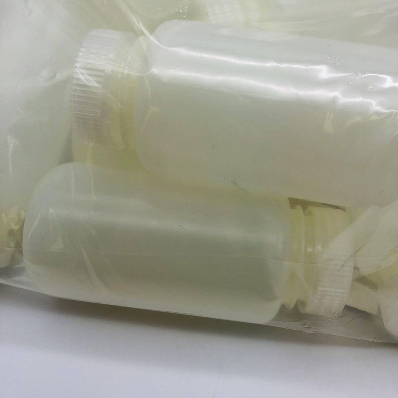 Thermo 2104-0008 Nalgene Bottles Wide-Mouth HDPE 250ml/8oz W Lid Closures 12pk 3