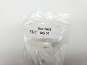 5x Ilco TA28 Key Blanks for Toyota Nickel Plated NOS 4