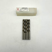 Cle-Line C18421 Jobber Length Drill Bit 1898L 3/8 LH Left Hand HSS Bright 5pk 8