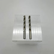 2pk Cle-Line C18428 Jobber Drill Bit 1898L 31/64 Left Hand HSS Bright 2 Flutes 10