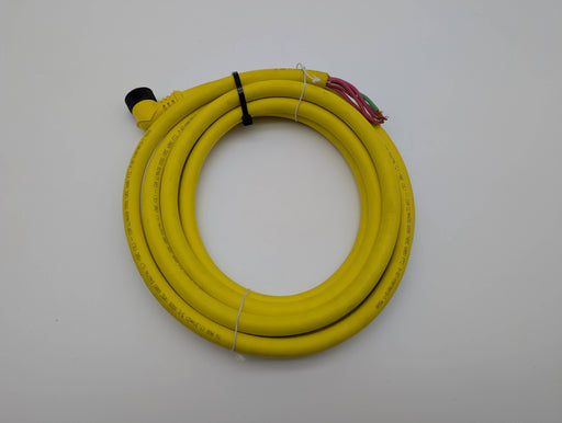 Woodhead 105001C01F120 Quick Connect Sensor Cable 5 Pin 90 Deg Femal to Bare 12' 1