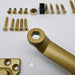 Design Hardware 416 Closer Arm Heavy Duty Deadstop Gold Finish fits 416 Closers 5