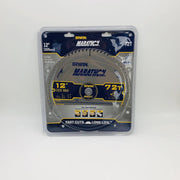 Irwin 14082 Circular Saw Blade 12" w 1" Arbor 72T Carbide Teeth Trim Finish 8