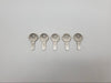 5x Ilco 1041S Key Blanks for Some Illinois Locks Nickel Plated 3