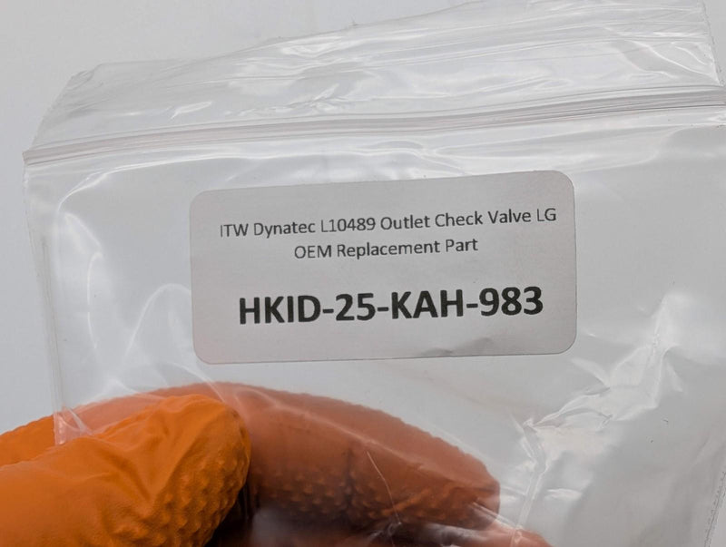 ITW Dynatec L10489 Outlet Check Valve LG OEM Replacement Part 4