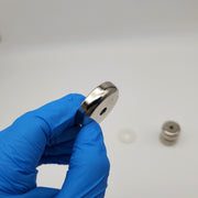 139LB Cup Magnets 1.5" Neodymium Holders 1.5" OD x 0.36" T 0.52" Hole Pack of 5 3