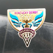 Kentucky Derby Festival Pin Vintage 1993 Pegasus Clutch Back USA Made SM KDF 11