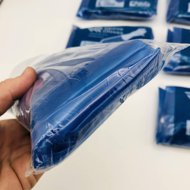 PolyCo 41550 Sleeve Gloves Large 11 Mil Disposable Nitrile Polyolefin 6 Pairs 3