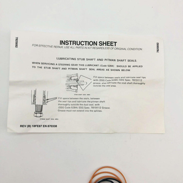 Mopar 3491350 Steering Gear Valve Seal Kit OEM NOS For Dodge Open 2