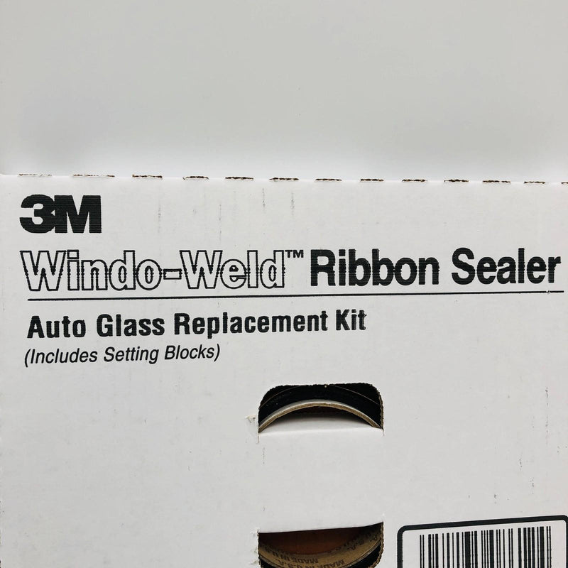 3M 08612 3M Window Weld Ribbon Sealer 3/8in X 15ft Round Auto Glass Replat Kit 2