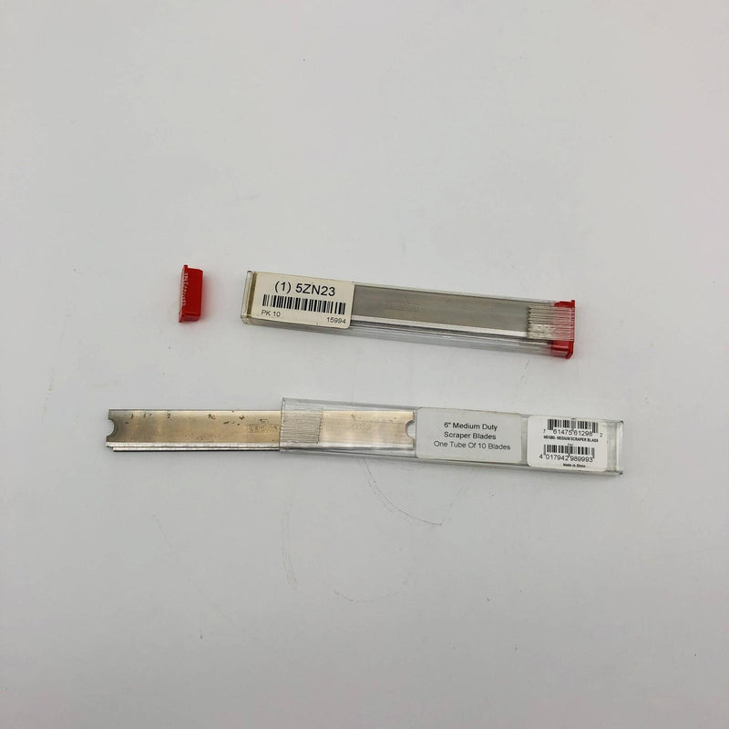 Unger MDSB0 Replacement Blades 6" Double Edged .036in Thick Medium Duty 17pk 7