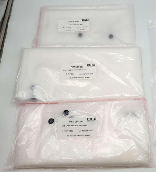 BWI 297-12061 Robot Cover for ABB IRB 5350 Door Opener Interior Rails Right Side 1