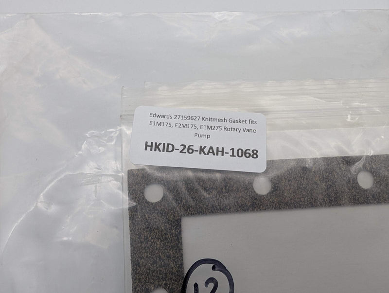 Edwards 27159627 Knitmesh Gasket fits E1M175, E2M175, E1M275 Rotary Vane Pump 3