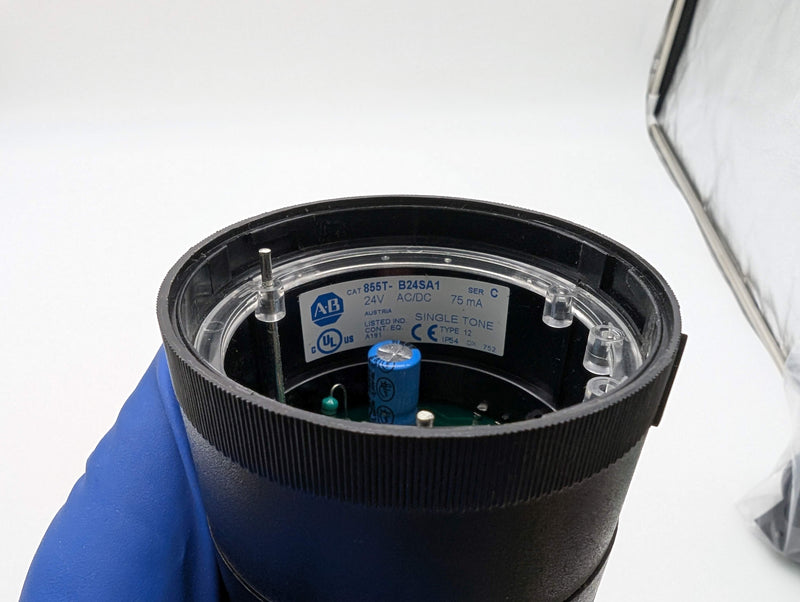 Allen Bradley 855T-B24SA1 Stack Light Sound Module Transducer 13 Tone 70MM 3