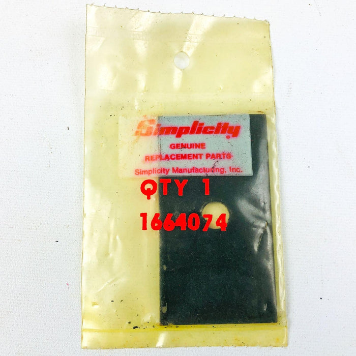 Simplicity 1664074 Spacer Blade Adapter OEM NOS Sealed USA Made 1