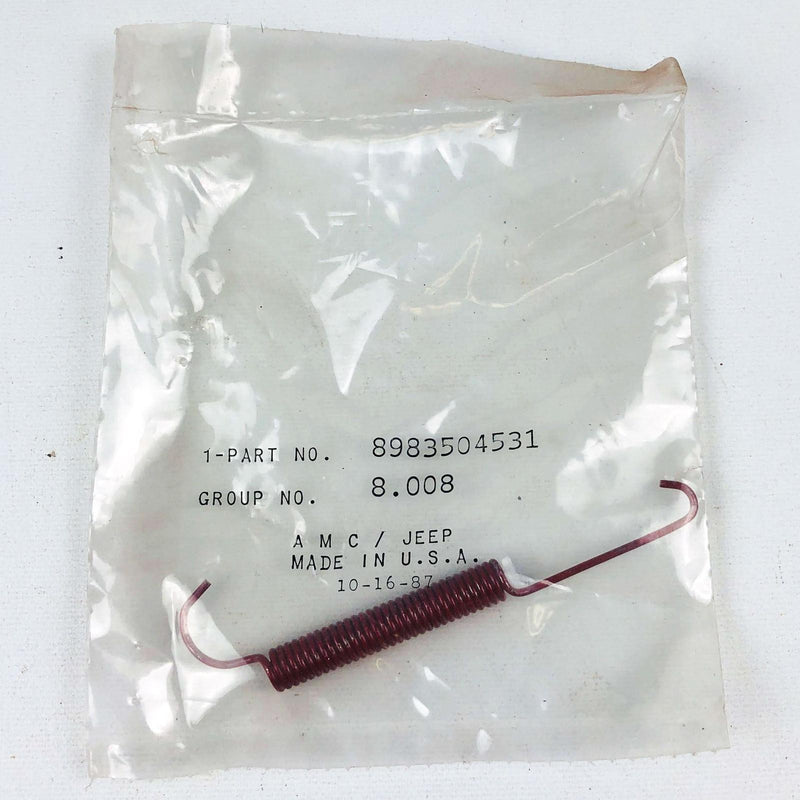 Mopar 83504531 Spring Rear Brake Adjuster OEM NOS 1990 Dodge Monaco AMC 8.008 1