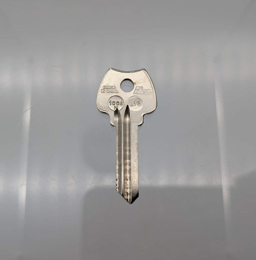 10x Ilco 1004N Key Blanks 5 Pin Nickel Plated for Lockwood L13 Keyway 1