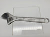 Westward Adjustable Wrench 8" L 1-1/8" Jaw SAE & Metric Chrome Steel 1NYA3 1