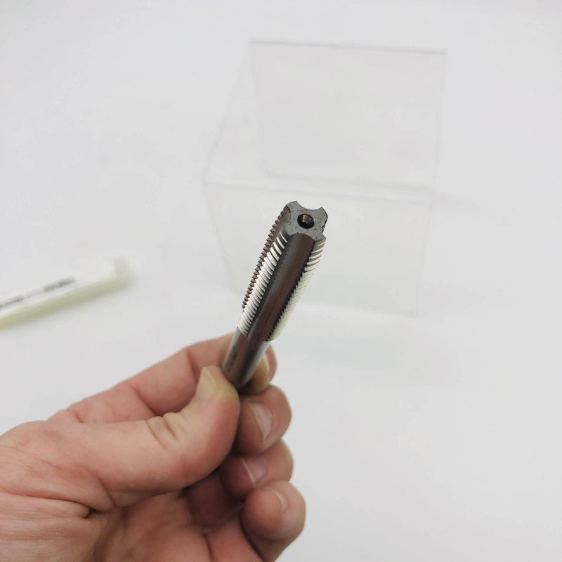 EXACTEK 3142756 Plug Hand Tap M12 x 1.75 4 Flute D7 High Speed Steel 8