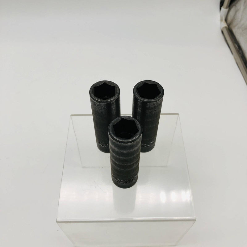 3x Proto 7322H Deep Socket Size 11/16 6pt 1/2 Drive Black Oxide Professional Ser 9