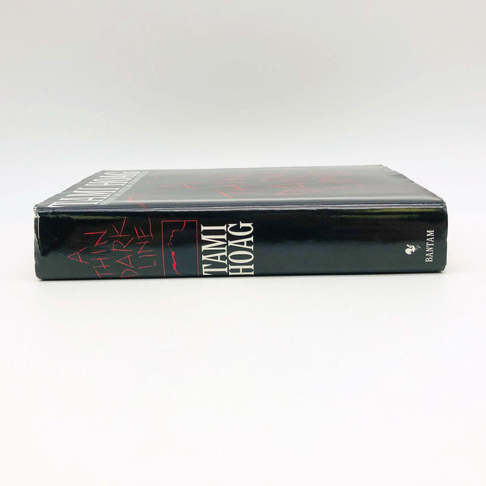 A Thin Dark Line Tami Hoag Hardcover 1997 Psychosexual Thriller Technicality 3