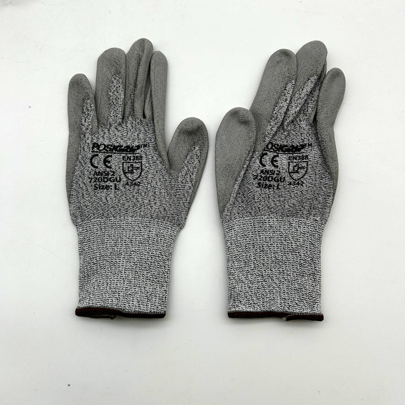 PIP Posi Grip 720DGU Cut Resistant Glove Sz Large HPPE Blend Polyurethane 12 Prs 3