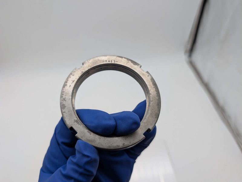 SKF KM 13 Bearing Lock Nut M65x2mm 85 mm OD 79mm Face Dia 12mm Width Steel 2