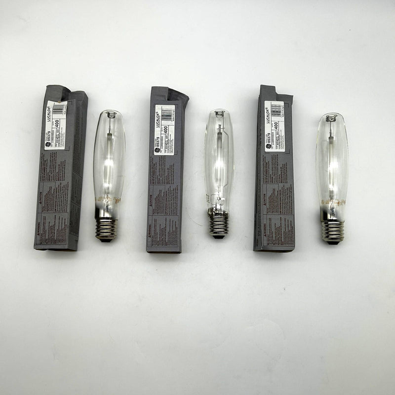GE 85379 Lucalox HID Lamp LU400/H/ECO 400 Watt High Pressure Sodium Lot of 3