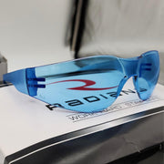 Radians Safety Glasses Light Blue Wraparound 1 Size Fits MR01B01D Mirage 3