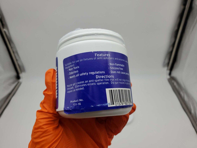 Dynaflux Nozzle Gel Petrolatum Formula 16oz for MIG Gun Nozzles & Contact Tips 3