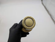 Kwikset Keyless Exit Lock Knob & Lever Grecian Antique Brass 2-3/8" Backset 4