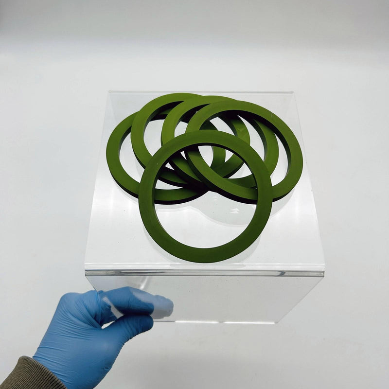 PT-Coupling 5500830 Coupling Gasket 3" Replacement Green Viton V07 FKM Lot of 5