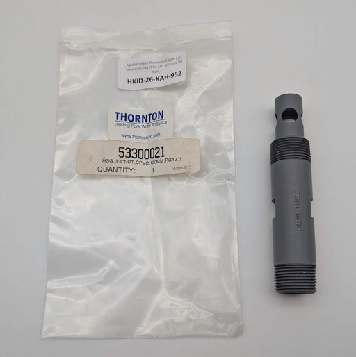 Mettler Toledo Thornton 53300021 pH Sensor Housing CPVC 3/4" NPT InFit 761 Style 1