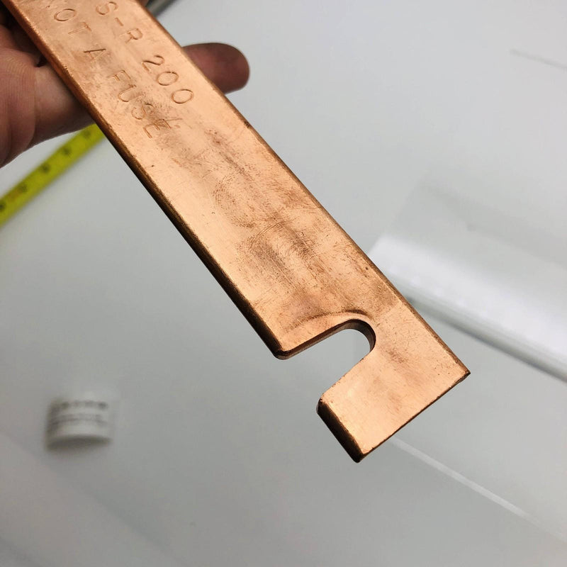 Cooper Bussman NTS-R-200 Buss Neutral Dummy Fuse Copper Pack of 1 6