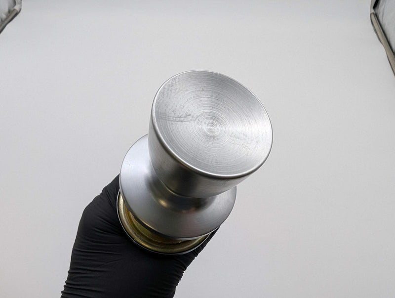 Falcon Storeroom Lock Door Knob Satin Chrome 2-3/4" Backset E Keyway F581DL