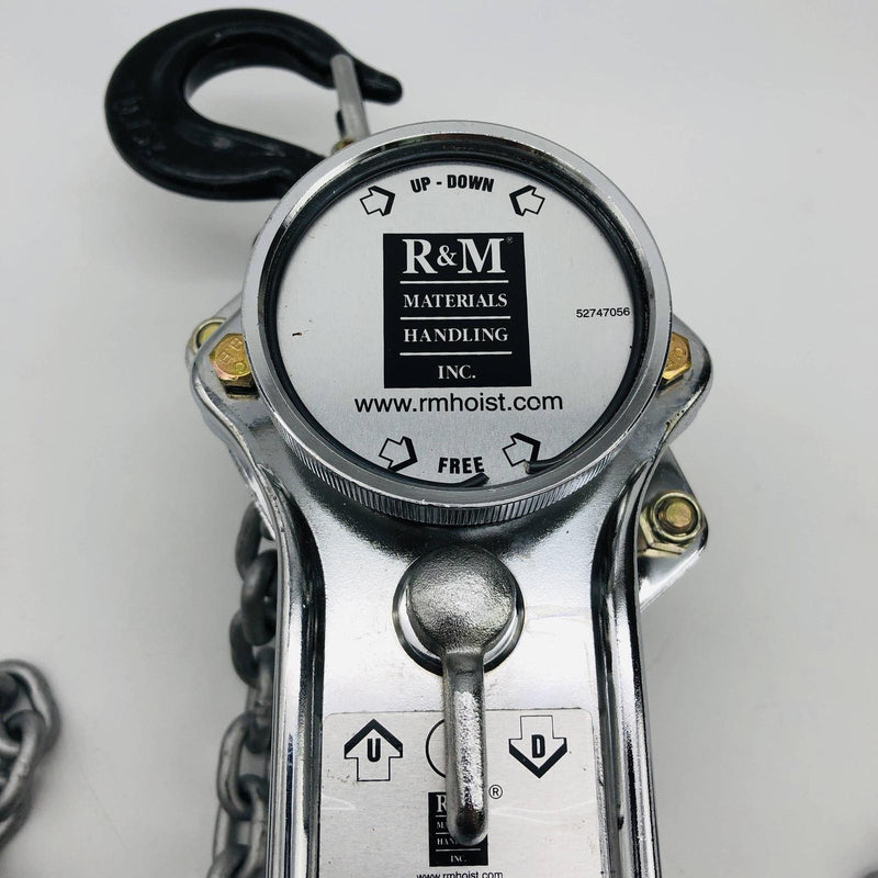 R&M Materials Handling RL-750 Manual Lever Puller 3/4 Ton 55lbs Nominal Effort 2