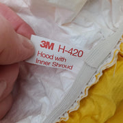 3M H-422 Hood Assemblies w/ Inner Shrouds, 2 Hard Hats Suspensions & Chin Straps 9