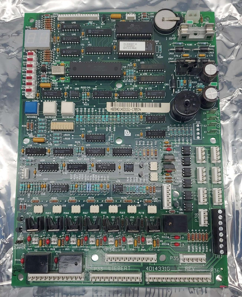 Liebert 4D14331G Control Board 2 Digit Led Display for Liebert Chillers 1