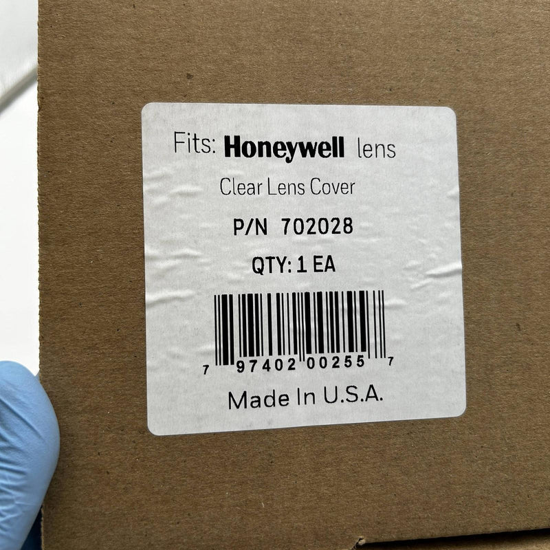 North Honeywell 702028-H5 Lens Cover Clear Opti-Fit Respirator Poly Film 25pk 2