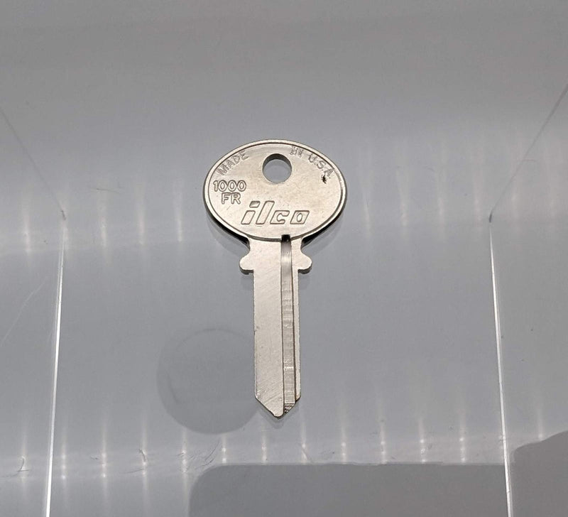 10x Ilco 1000FR Key Blanks for Older Corbin / CCL Cabinet & Utility Locks 6 Pin