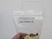 5x Sargent 270 LN Key Blanks LN Keyway Nickel Silver 5 Pin 3