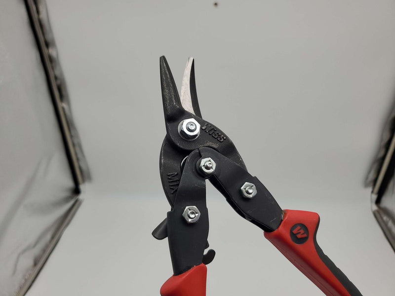 Wiss M1X Aviation Snips Left Edge Cut 9-3/4" OAL 1-1/4" Blade Up To 18 Gauge 4