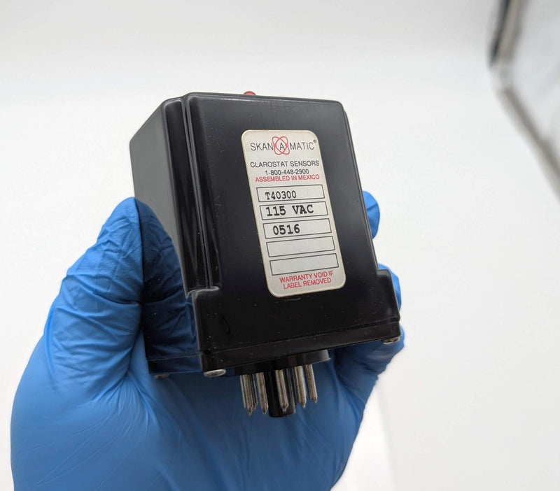 Skan-A-Matic T40300 Sensor Amplifier Relay 11 Pin 115 VAC 1
