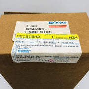Mopar 83502385 Brake Shoe Lined OEM New Old Stock NOS Open 2