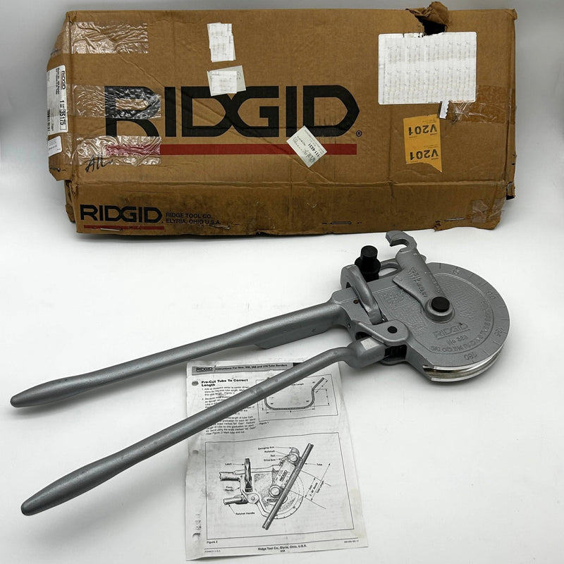 Rigid 35175 Geared Ratchet Tube and Pipe Bender 368 3/4 Tubing Outside Diameter