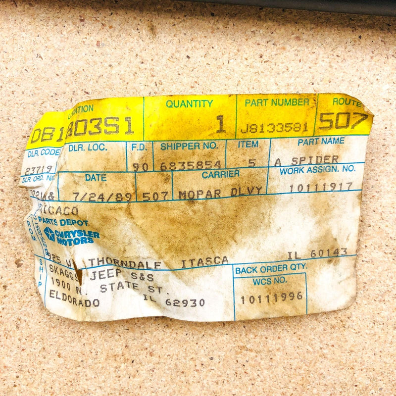 Mopar J8133581 Tripod Joint Spider OEM NOS For Jeep 12